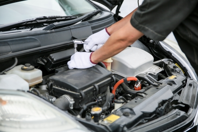 森清モータース｜自動車整備｜エンジンルームの画像